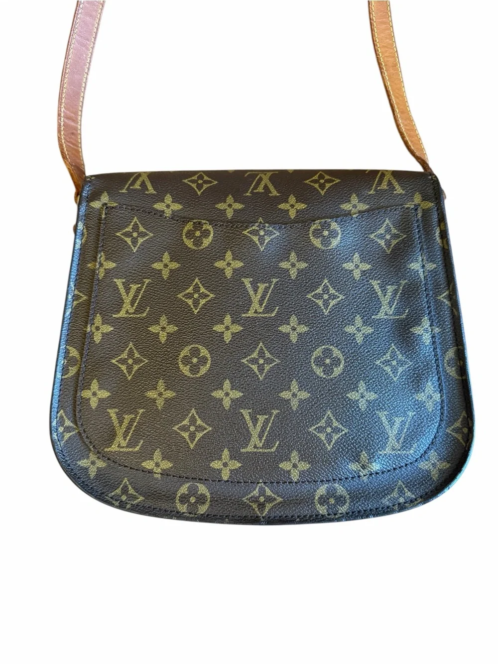 Louis Vuitton Saint Cloud GM Shoulder Bag in Classic Monogram Canvas
